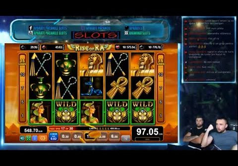 SUPER BIG WIN LA RISE OF RA , INCA O SEARA PE PLUS ! Aparate Pacanele Slots Live Stream