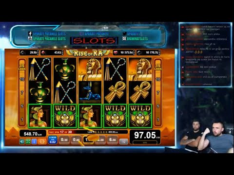 SUPER BIG WIN LA RISE OF RA , INCA O SEARA PE PLUS ! Aparate Pacanele Slots Live Stream