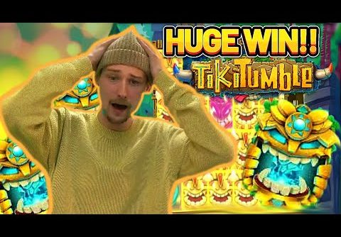 TIKI TUMBLE FINALLY PAYS OFF!! HUGE WIN ON CASINO SLOT FROM PUSH GAMING