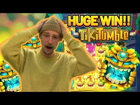 TIKI TUMBLE FINALLY PAYS OFF!! HUGE WIN ON CASINO SLOT FROM PUSH GAMING