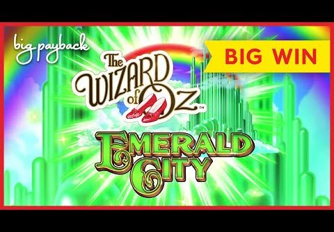 SHORT & SWEET! The Wizard of Oz Emerald City Slot – BIG WIN BONUS!