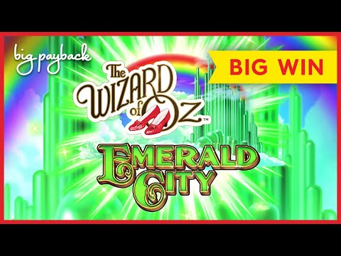 SHORT & SWEET! The Wizard of Oz Emerald City Slot – BIG WIN BONUS!