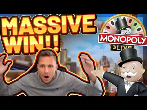 MASSIVE WIN!!! Monopoly LIVE BIG WIN – CasinoDaddy HUGE WIN on Casino Game