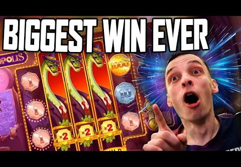 BIGGEST WIN EVER 🔥 DINOPOLIS SLOT RECORD!