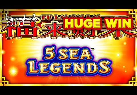 5 Sea Legends Slot – HUGE WIN BONUS!