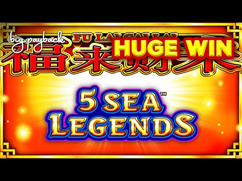 5 Sea Legends Slot – HUGE WIN BONUS!