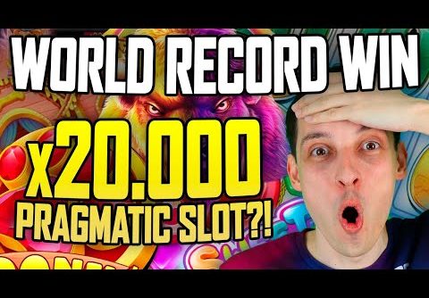 WORLD RECORD WIN x20.000 🔥 PRAGMATIC SLOT – Community Biggest Wins #16