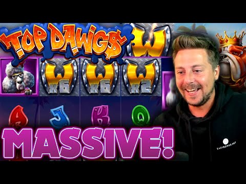 Top Dawgs Slot MEGA WIN!