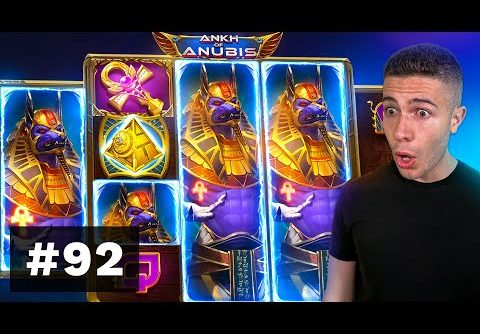 SUPER HIGH ROLL BONUS on Hotel Yeti-Way, HUGE WIN on Ankh of Anubis – AyeZee Stream Highlights #92