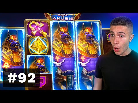 SUPER HIGH ROLL BONUS on Hotel Yeti-Way, HUGE WIN on Ankh of Anubis – AyeZee Stream Highlights #92