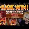 HUGE WIN!! DESPERADOS WILD MEGAWAYS BIG WIN –  Casino slot from Casinodaddy LIVE STREAM
