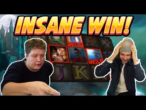 INSANE WIN! Vampires Big win – HUGE WIN on Casino slots from Casinodaddy LIVE STREAM