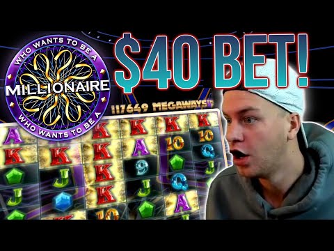 HIGH STAKES WIN on Who Wants To Be A Millionaire Megaways Slot!