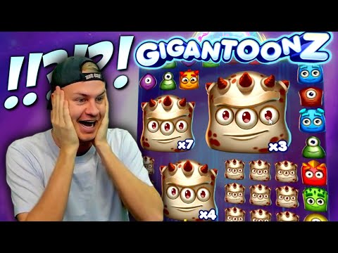 UNEXPECTED MEGA WIN on Gigantoonz Slot! (Reactoonz 3)