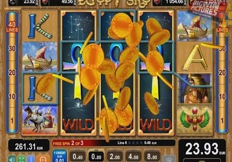 Egypt Sky Slot (EGT) – Big Win!