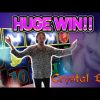 HUGE WIN! CRYSTAL BALL BIG WIN – €5 bet on Casino Slot from CasinoDaddy