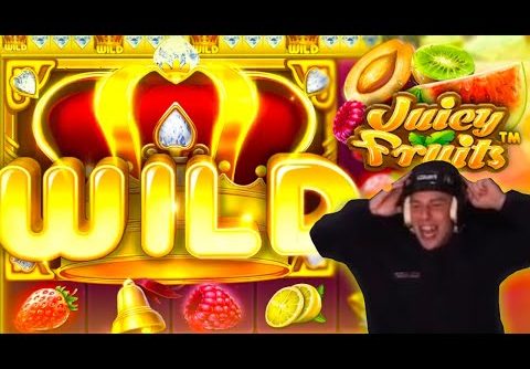 WORLD RECORD JUICY FRUITS SLOT BONUS WIN?