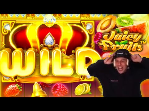 WORLD RECORD JUICY FRUITS SLOT BONUS WIN?