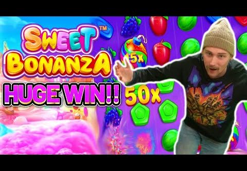 HUGE WINN!!! SWEET BONANZA BIG WIN – €5 BONUS ON CASINO SLOT FROM PRAGMATIC