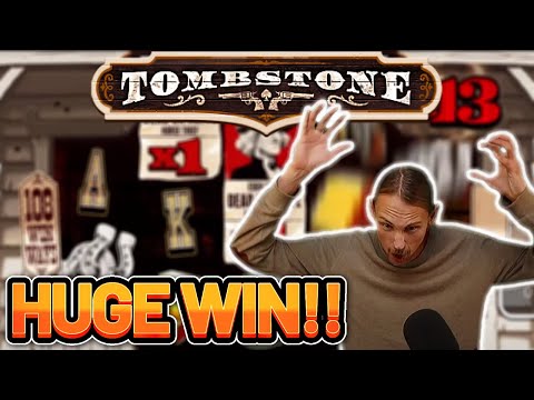 HUGE WIN! TOMBSTONE BIG WIN – CASINO Slot from CasinoDaddys LIVE STREAM