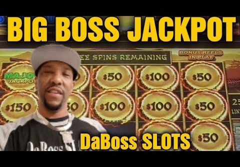 MEGA MAJOR BOSS JACKPOT ON DRAGON LINK SLOT MACHINE #dabossslots