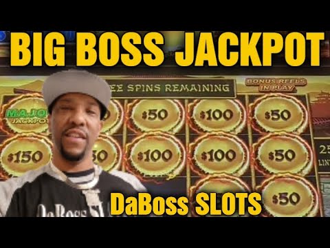 MEGA MAJOR BOSS JACKPOT ON DRAGON LINK SLOT MACHINE #dabossslots