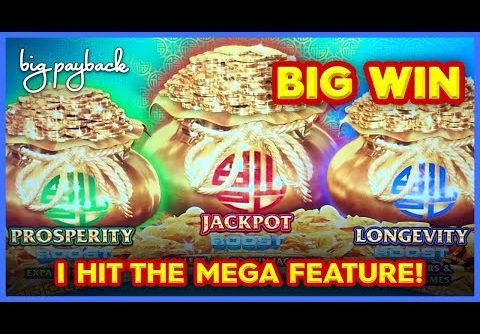 MEGA FEATURE! Fu Dai Lian Lian Boost Peacock Slot – BIG WIN BONUS!