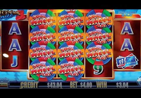 Super Wheel Blast Slot – Lion of Venice – $4 MAX BET BONUS!