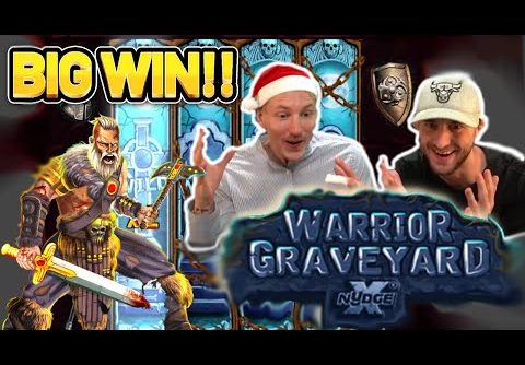 BIG WIN!! WARRIORS GRAVEYARD BIG WIN – BONUS BUY ON CASINO SLOT from CasinoDaddys stream