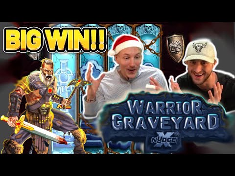 BIG WIN!! WARRIORS GRAVEYARD BIG WIN – BONUS BUY ON CASINO SLOT from CasinoDaddys stream