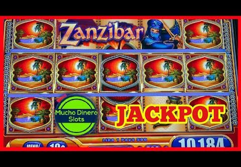 ZANZIBAR SLOT JACKPOT/ MAX BETS/ HIGH LIMIT/ FREE GAMES/ BIG WINS
