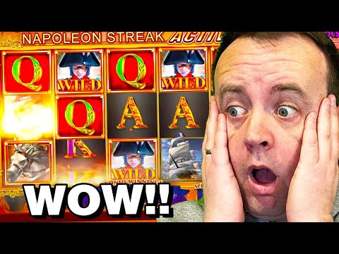 *WOW* BIG WIN on Napoleon Slot!