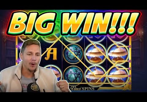 BIG WIN!! Da Vinci Mystery BIG WIN – NEW Slot from RedTiger played on Casinodaddys Live Stream