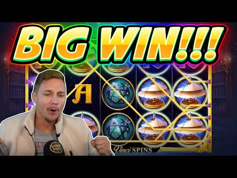 BIG WIN!! Da Vinci Mystery BIG WIN – NEW Slot from RedTiger played on Casinodaddys Live Stream