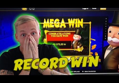 RECORD WIN Monopoly BIG EVENT BIG WIN 30euro spin HUGE WIN CASINO