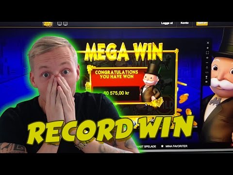 RECORD WIN Monopoly BIG EVENT BIG WIN 30euro spin HUGE WIN CASINO