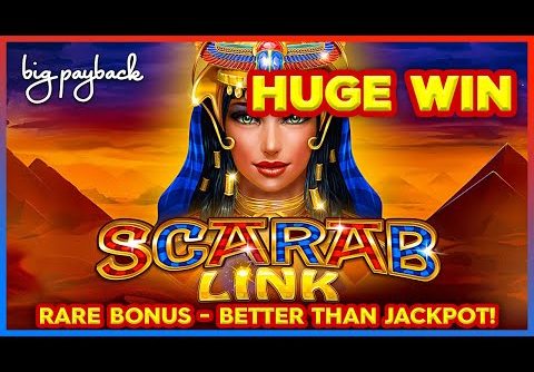 VERY RARE BONUS! Scarab Link Cleora Slot – HUGE WIN!