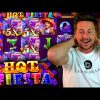 INSANE MAX WIN ON HOT FIESTA SLOT! (BONUS BUY)