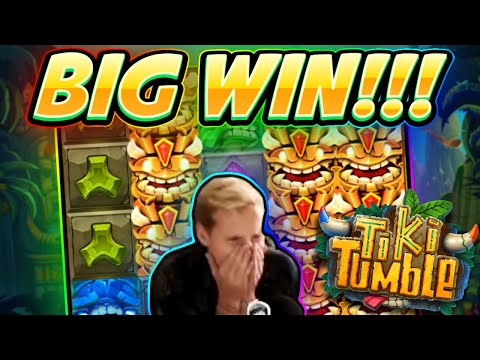 BIG WIN!!! Tiki Tumble BIG WIN – Online slot played on CasinoDaddys stream