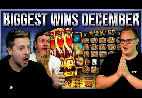 Top 10 BIGGEST Slot Wins Of December! (2021)