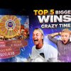 RECORD WIN $500 000 on Crazy Time slot – TOP 5 Biggest Wins