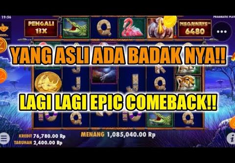 SLOT GACOR HARI INI!! INFO JAM GACOR GREAT RHINO MEGAWAYS, DIKASIH WD EPIC COMEBACK!!