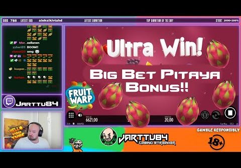 Big Bet Pitaya Bonus!! Super Big Win From Fruit Warp!!