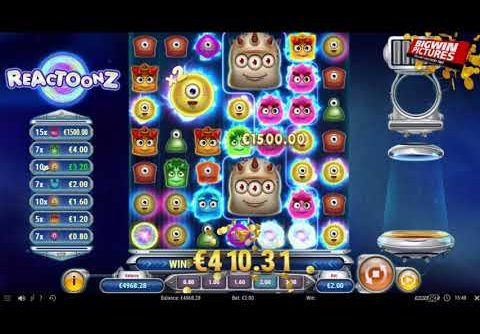 Reactoonz Slot – HUGE Win Gargantoon!