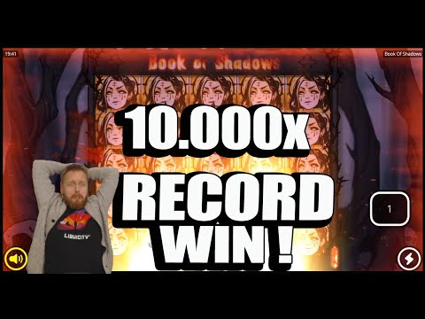 10.000x RECORD WIN by Dr.Bigwinsky Book of Shadows!