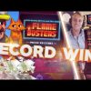 MUST SEE!!!! RECORD WIN ON FLAME BUSTERS HUGE WIN (Casino – Big win)