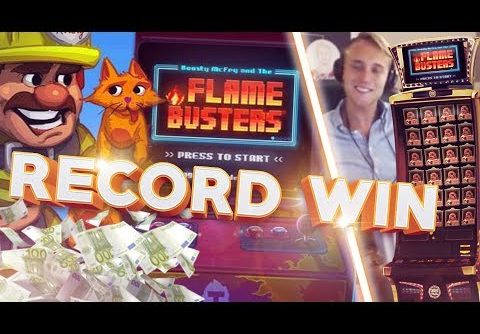 MUST SEE!!!! RECORD WIN ON FLAME BUSTERS HUGE WIN (Casino – Big win)