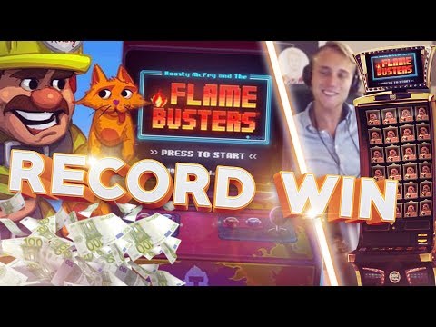 MUST SEE!!!! RECORD WIN ON FLAME BUSTERS HUGE WIN (Casino – Big win)