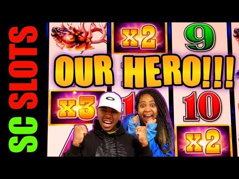 Buffalo Deluxe Saves Our Butts! Casino Slot Machine Big Win Bonus!