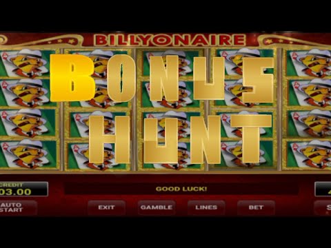 BILLYONAIRE CASINO SLOTS 🔥 BONUS HUNTER AND BIG WIN 😱